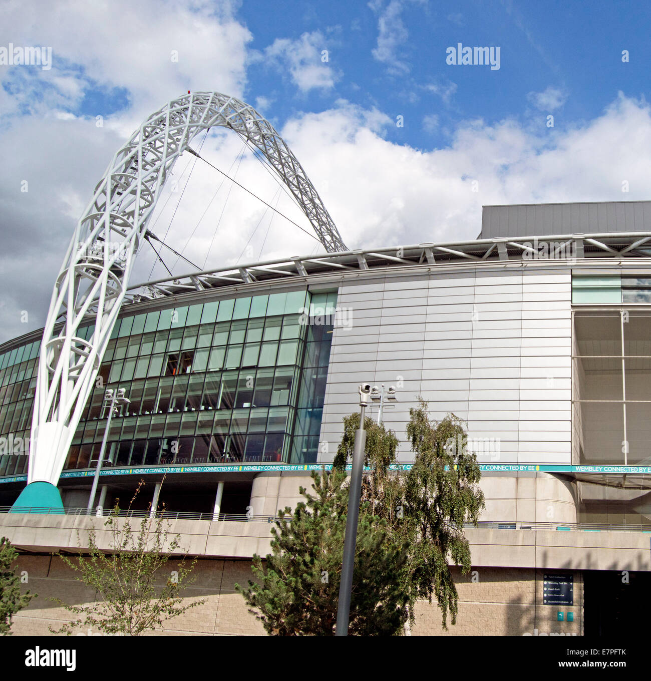 Wembley Stadium, London Borough of Brent, London, England, Vereinigtes Königreich Stockfoto