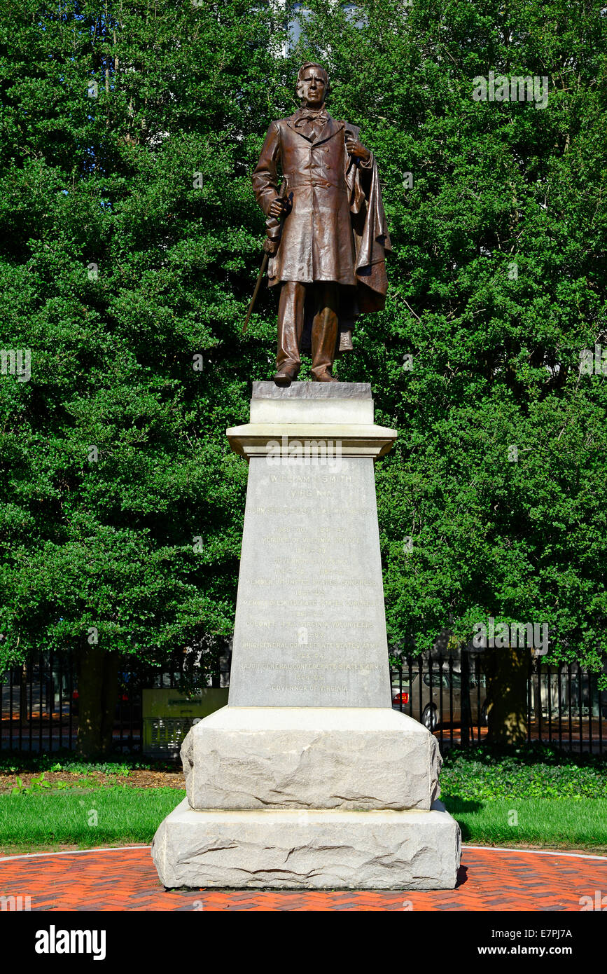 Thomas J Jackson Memorial Statue am State Capitol Building Statehouse Richmond Virginia VA Hauptstadt Stockfoto