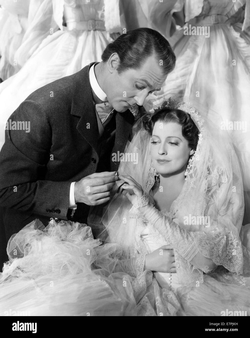 SMILIN' bis 1941 MGM Film mit Jeanette MacDonald und Brian Aheme Stockfoto