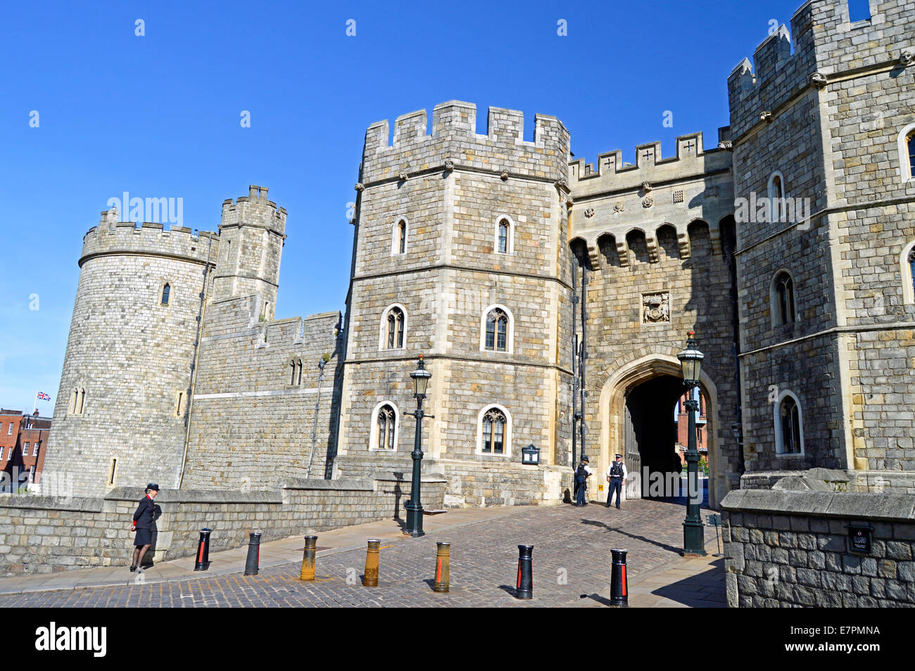 Windsor Castle, Royal Borough of Windsor und Maidenhead, Berkshire, England, Vereinigtes Königreich Stockfoto