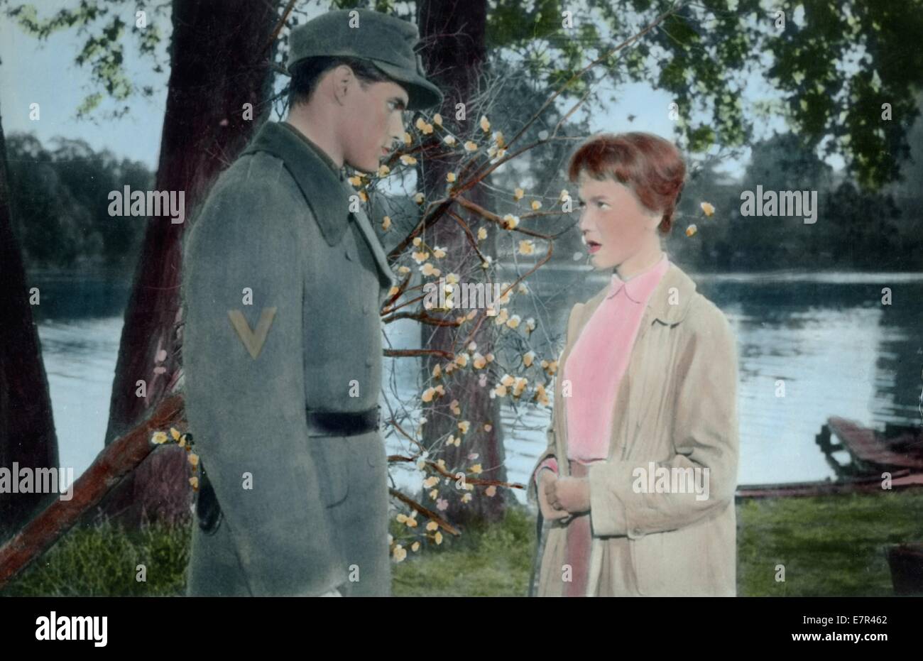 Zeit zu leben und Zeit zu sterben Jahr: 1958 USA Regie: Douglas Sirk John Gavin, Liselotte Pulver Stockfoto