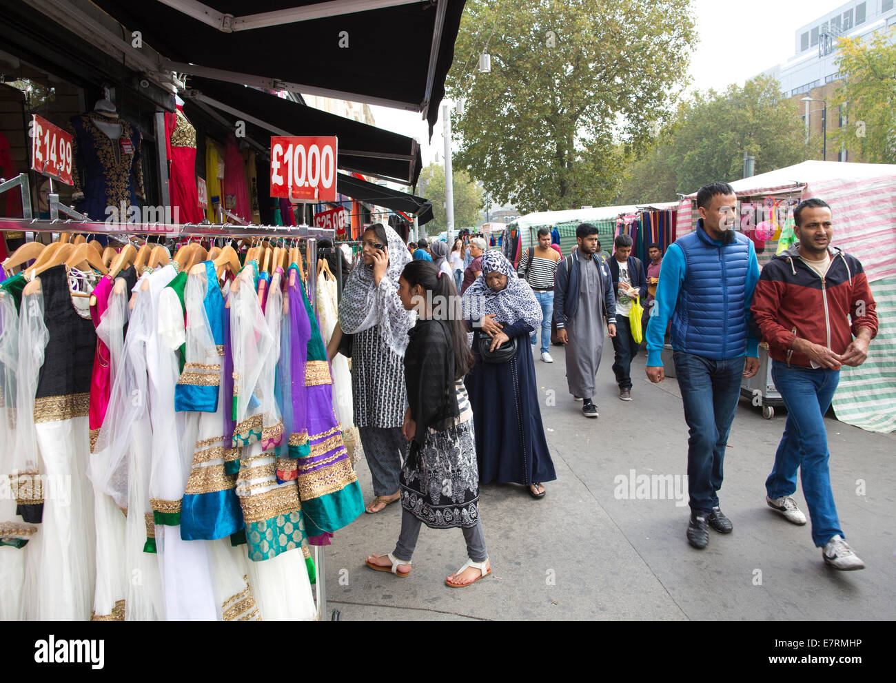 Islamische Gemeinschaft, Whitechapel Road, East London, Tower Hamlets, London, England UK Stockfoto