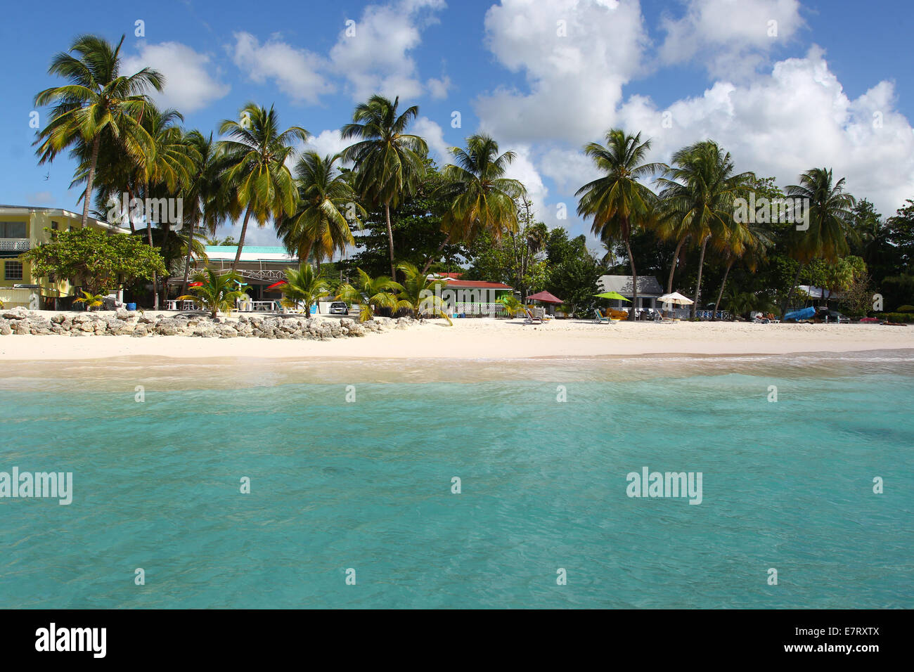 Karibik-Insel Stockfoto