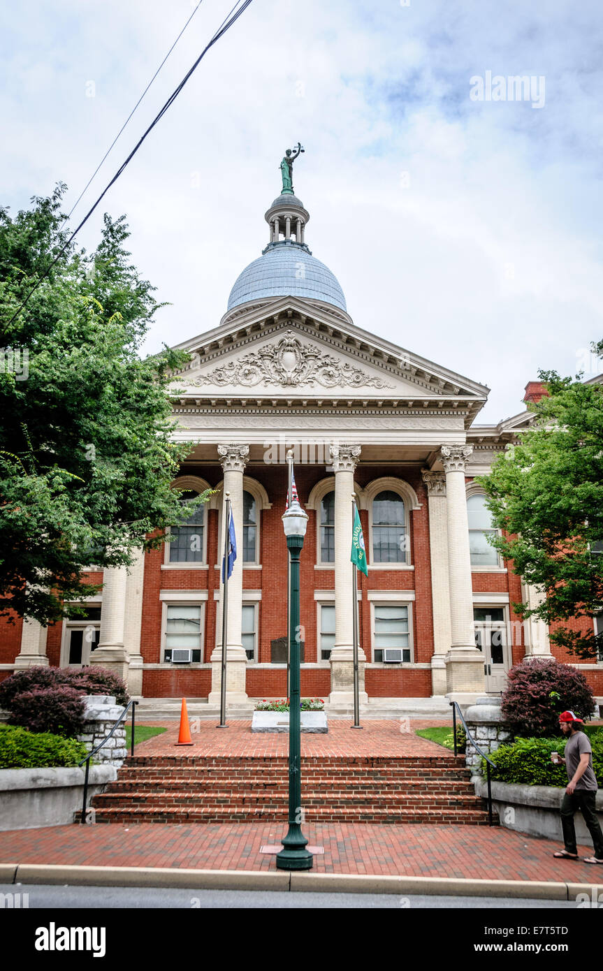 Augusta County Courthouse, 1 Osten Johnson Street, Staunton, Virginia Stockfoto