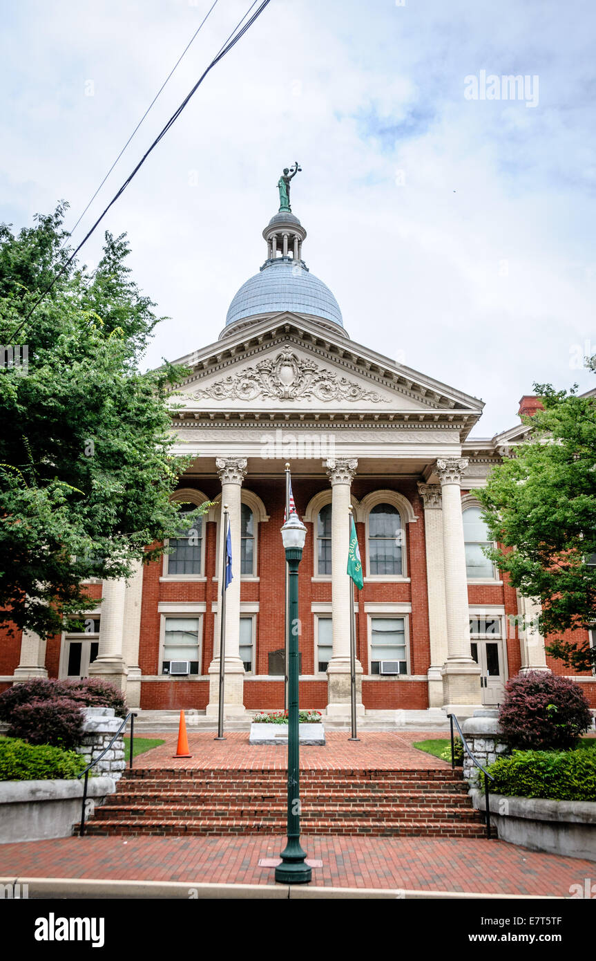 Augusta County Courthouse, 1 Osten Johnson Street, Staunton, Virginia Stockfoto