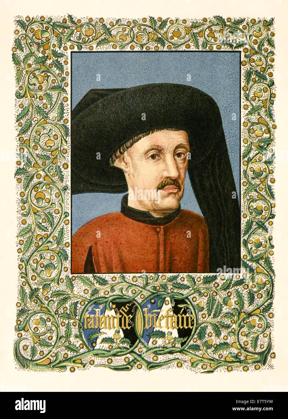 Heinrich von Portugal (1394-1460), alias "Heinrich der Seefahrer" verantwortlich für die portugiesischen maritime Exploration. Siehe Beschreibung für mehr Informationen. Stockfoto