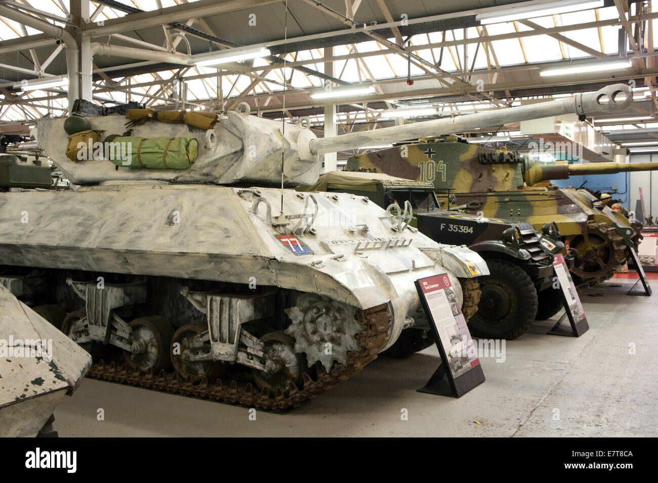 M10 Jagdpanzer im Panzermuseum Bovington, Dorset, England, UK Stockfoto