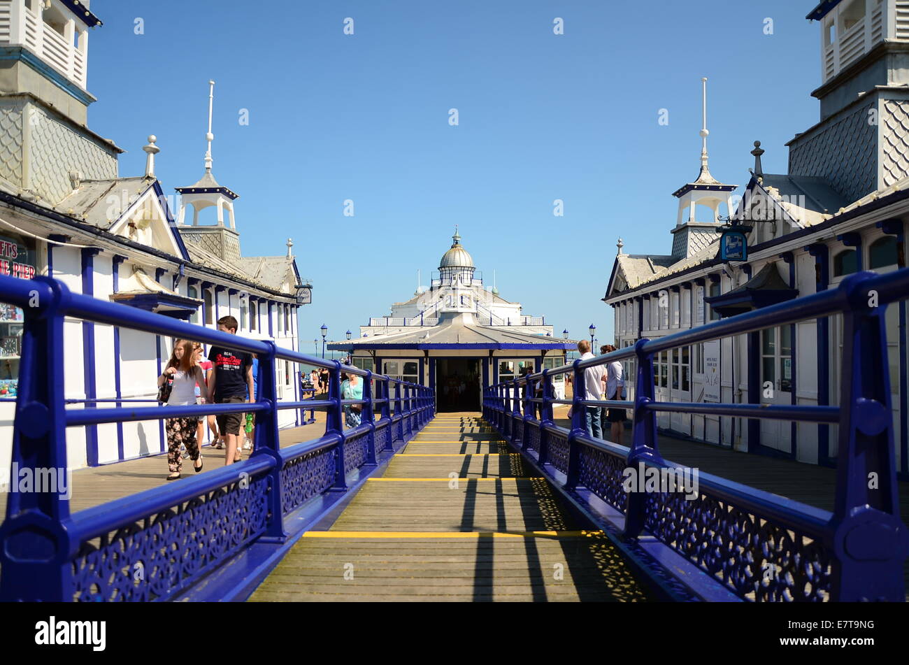 Eastbourne Pier, England Stockfoto