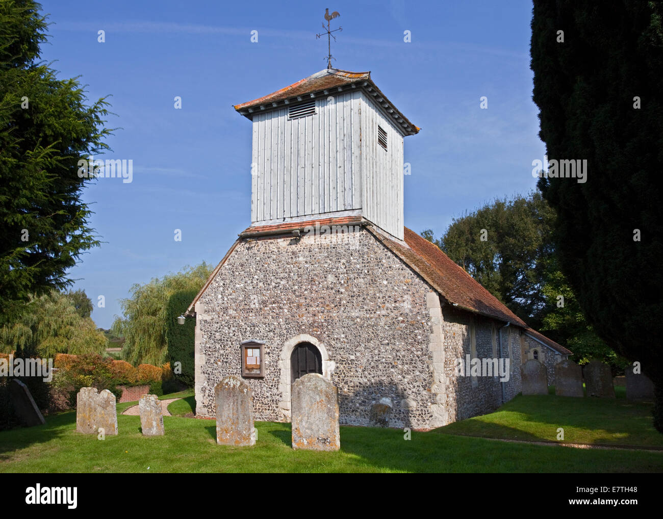 Str. Marys Kirche, Mapledurwell, Hampshire, England Stockfoto