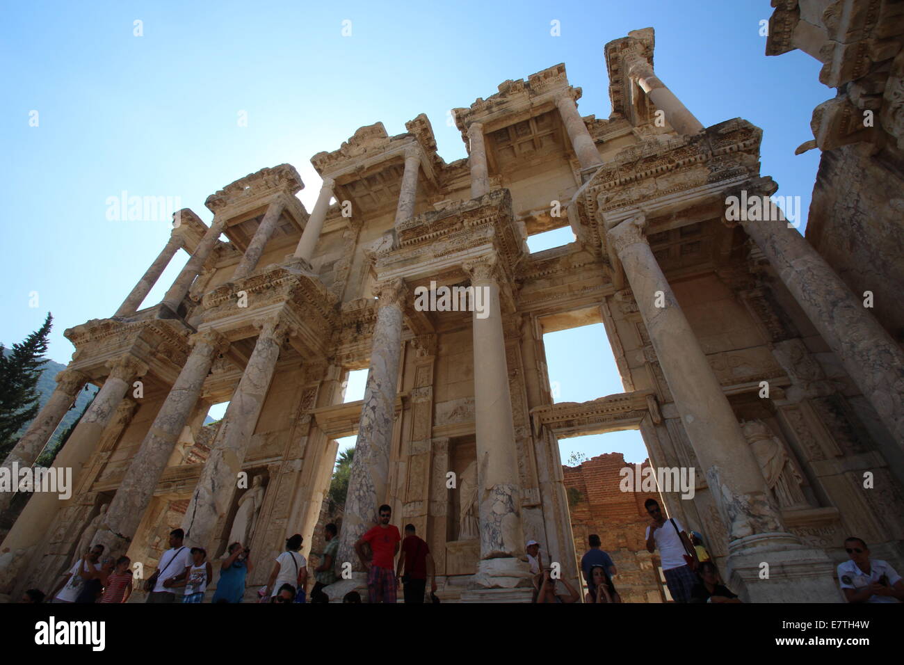 Stadt von Ephesus, Türkei Stockfoto