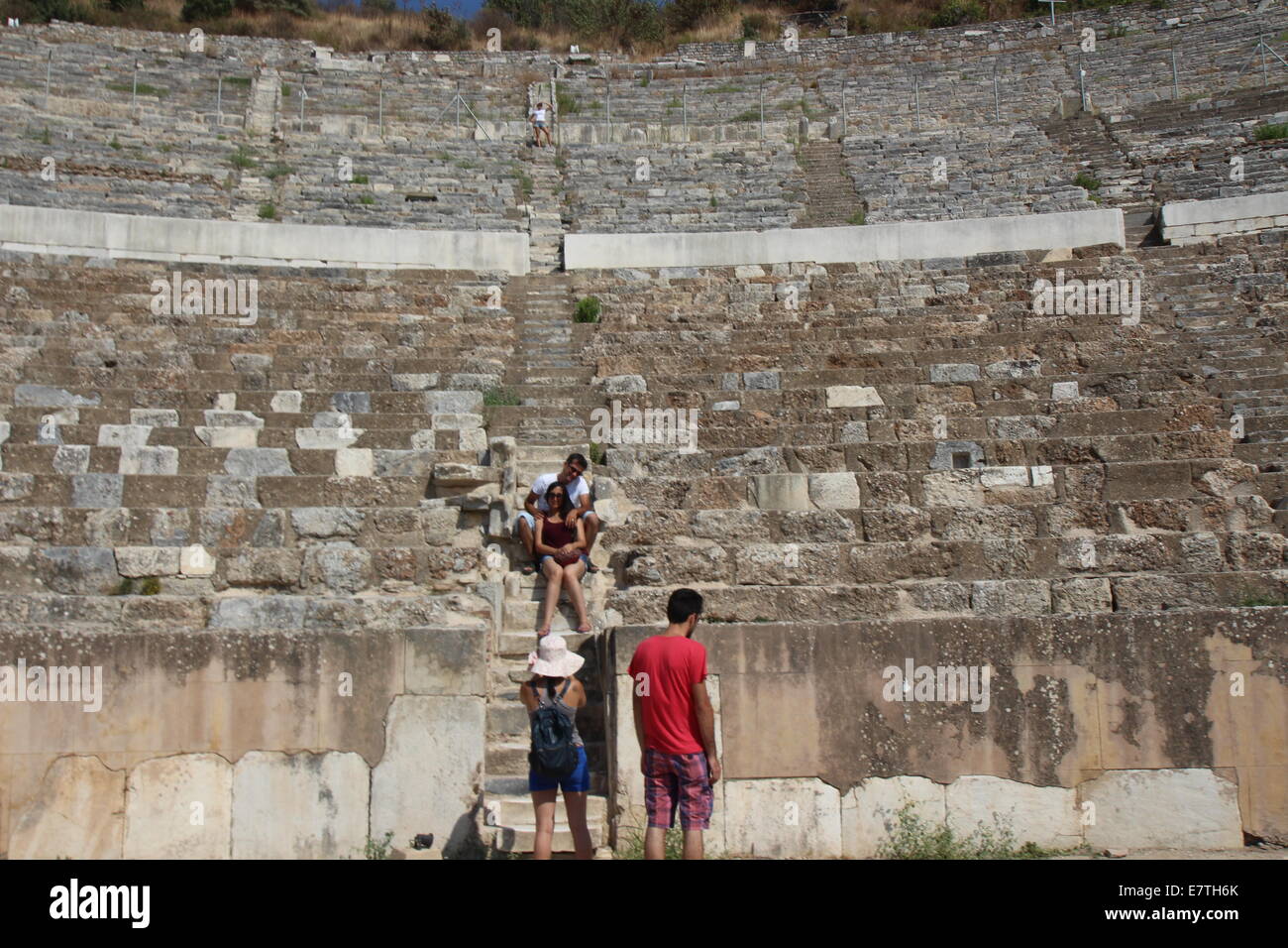 Stadt von Ephesus, Türkei Stockfoto