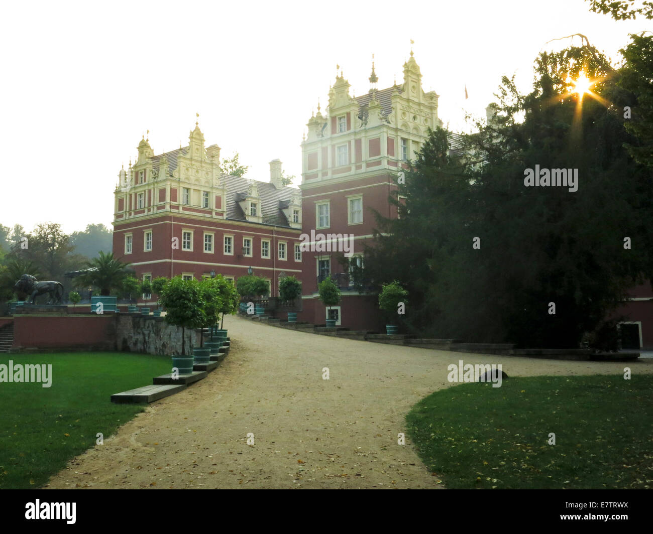 Fürst-Pückler-Park Bad Muskau Stockfoto