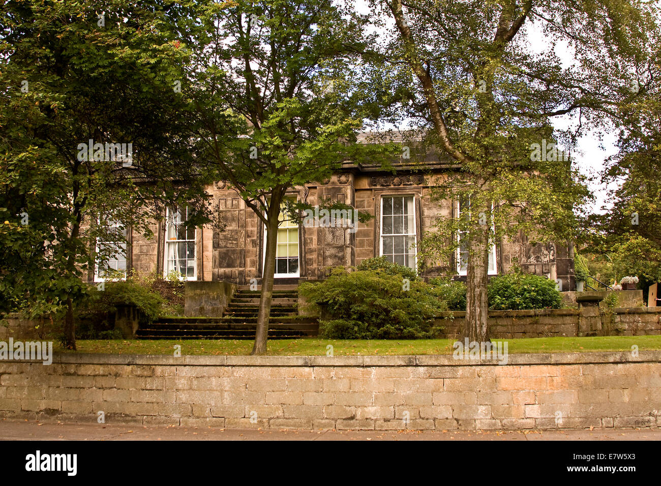 "Die Rebe" ist ein 19. Jahrhundert deluxe 1836 georgische Stadthaus an 43 Magdalen Yard Road Dundee, UK Stockfoto