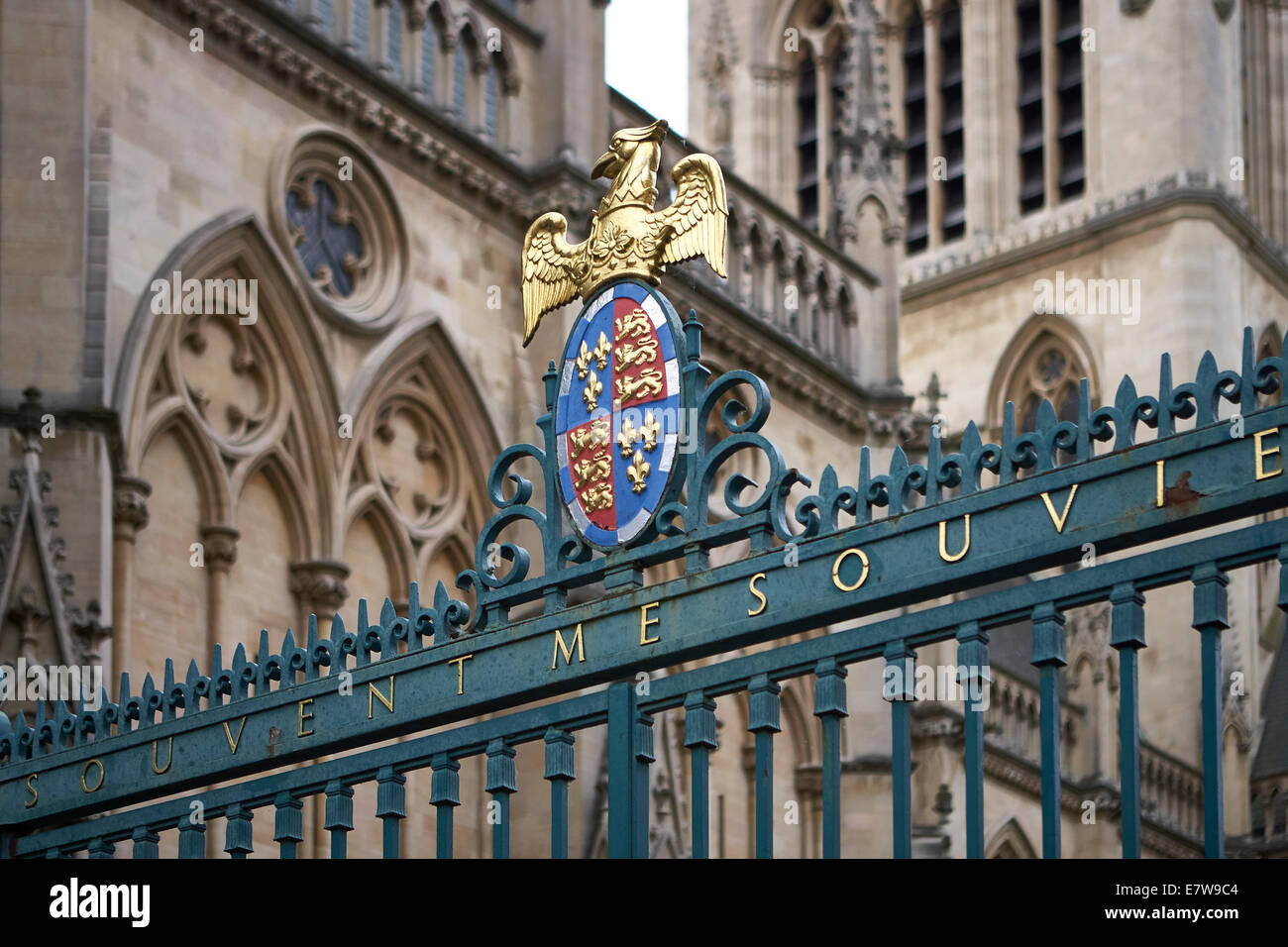 Tore zum St. Johns College in Cambridge Stockfoto