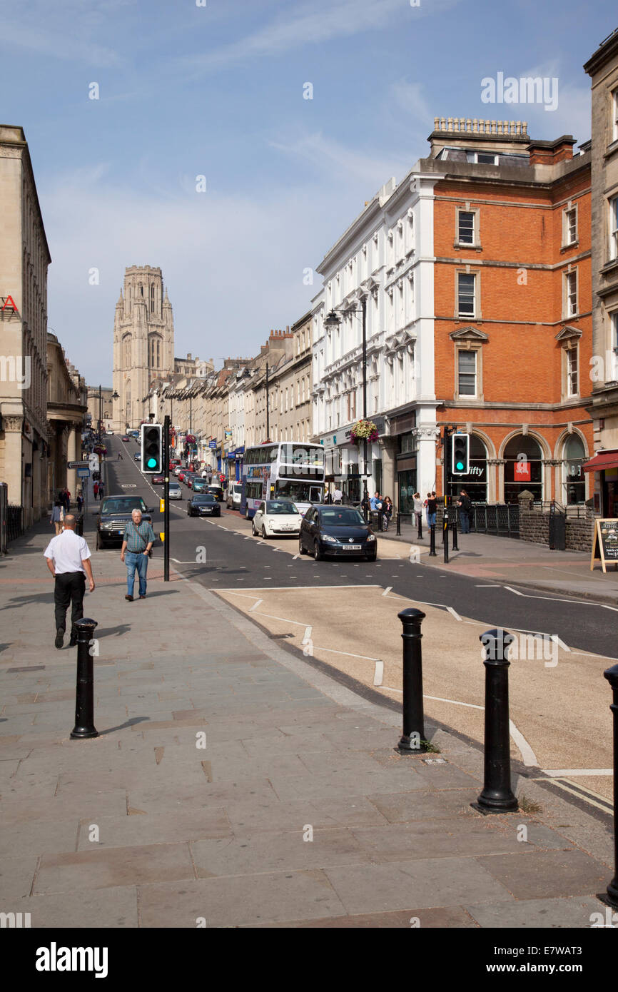 Park Street, City of Bristol, England, Großbritannien Stockfoto