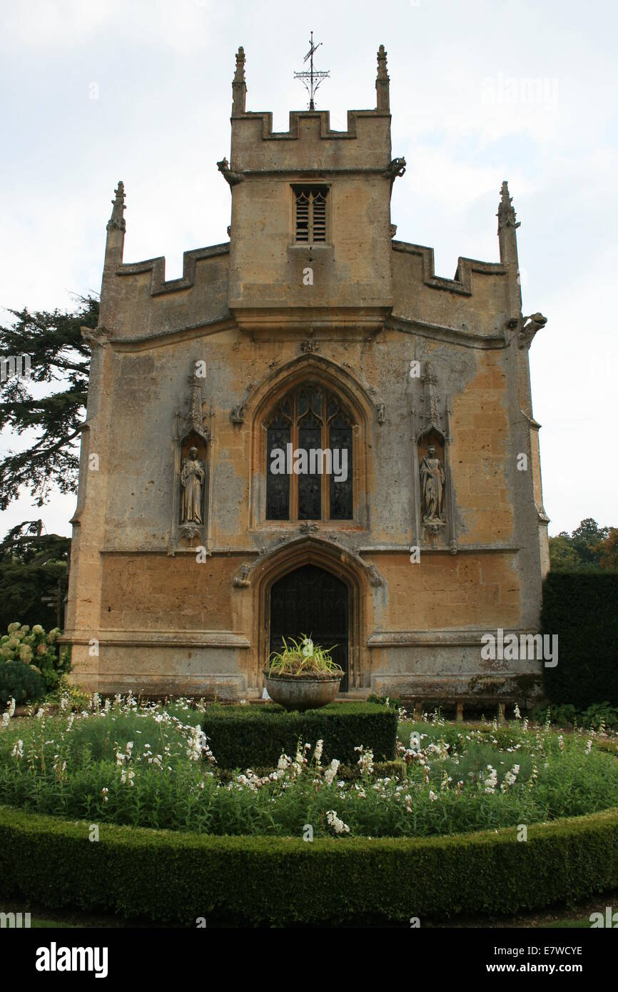 Str. Marys Kirche Sudeley Castle Stockfoto