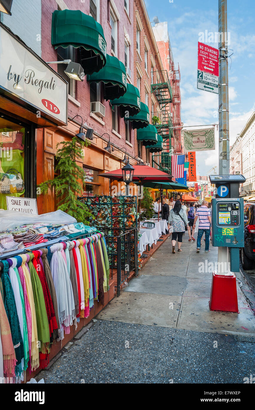 "Little Italy" in New York City Stockfoto