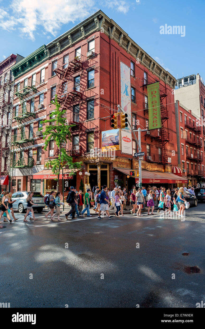 "Little Italy" in New York City Stockfoto