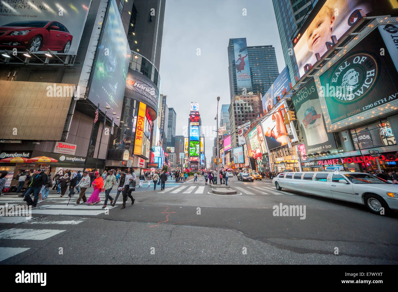 Times Square New York City Stockfoto