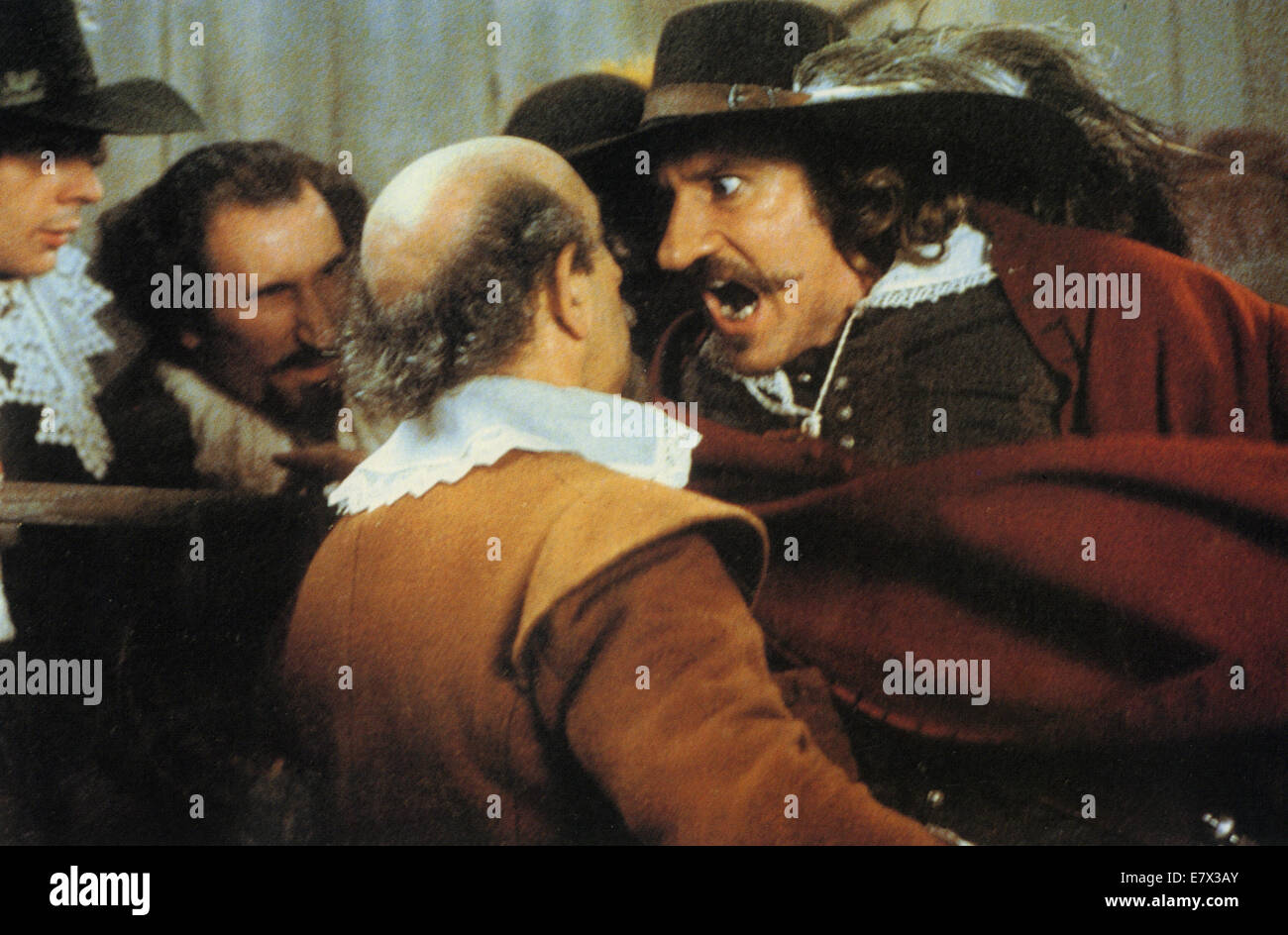 CYRANO de BERGERAC 1990 Kamera einen Film mit Gerard Depardieu Stockfoto