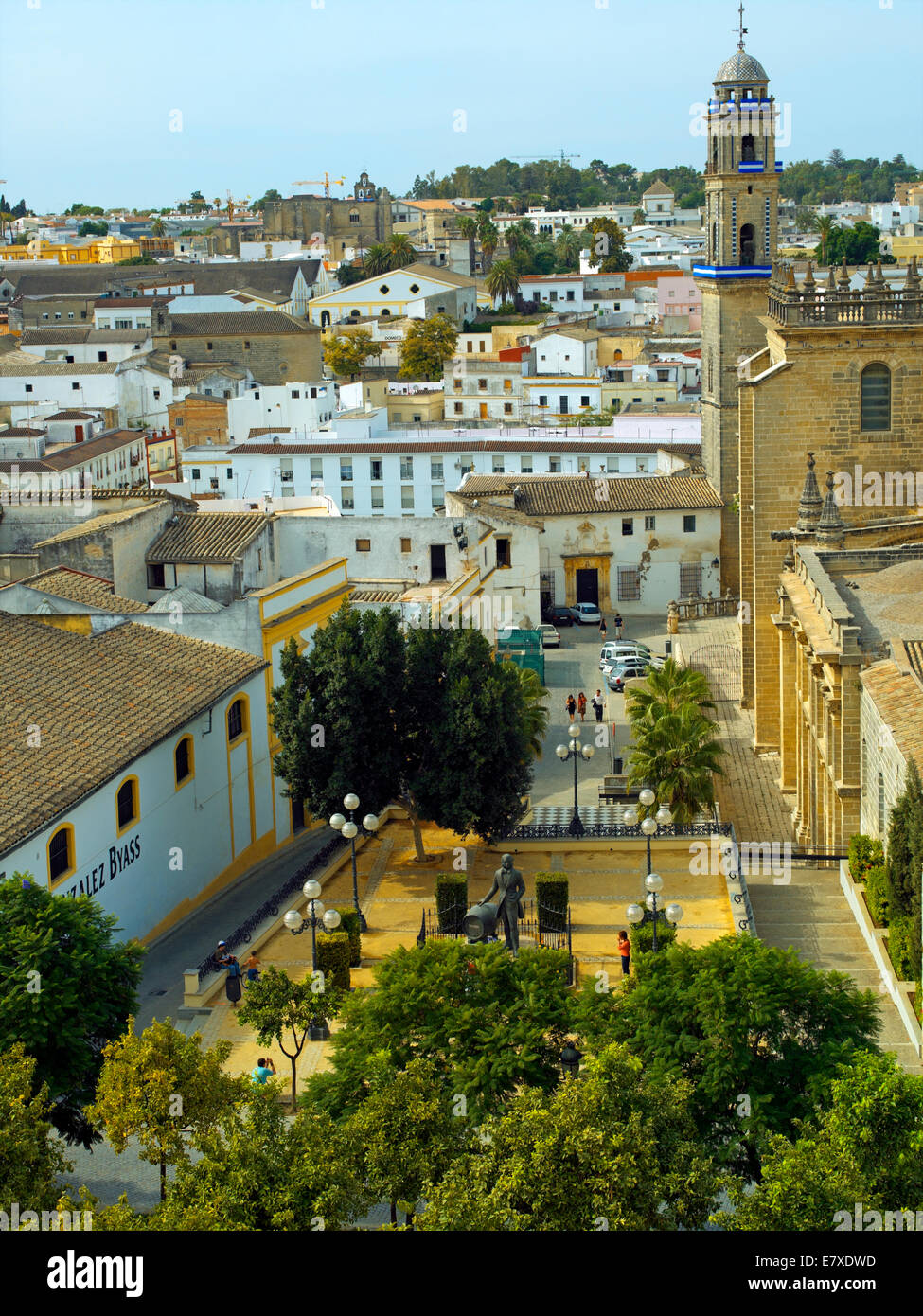 Catedral de San Salvador in Jerez Stockfoto