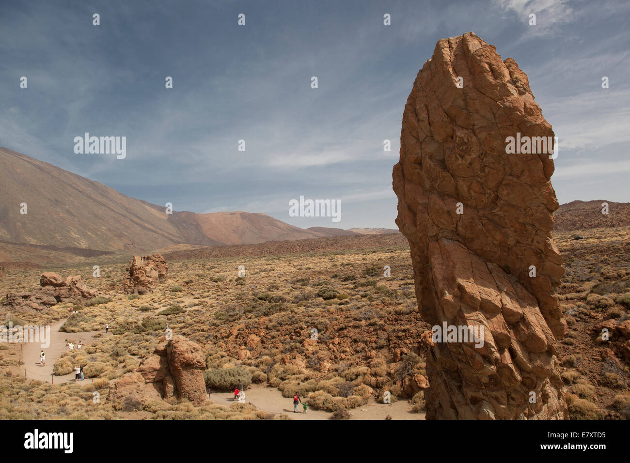 Teneriffa den Teide Vulkan, Stockfoto