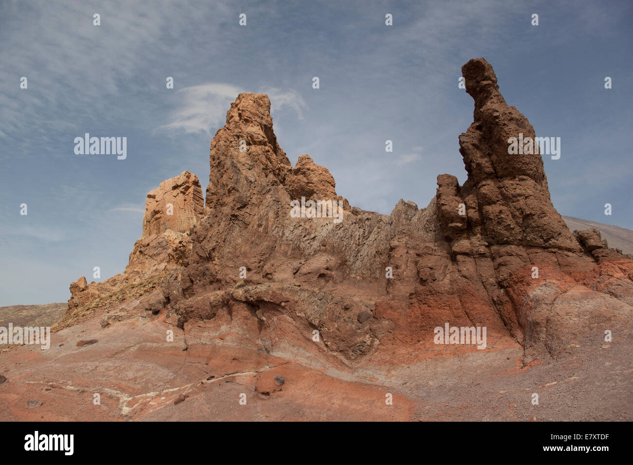 Teneriffa den Teide Vulkan, Stockfoto