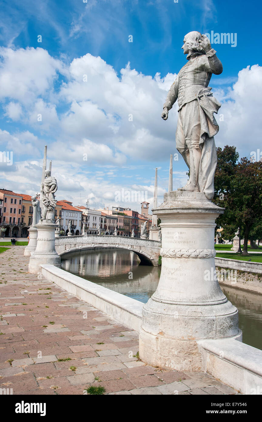 Der nördlichen italienischen Stadt Padua in Venetien, Twin Stadt von Venedig und Treviso, enthält es eine alte Universität mit der Stockfoto