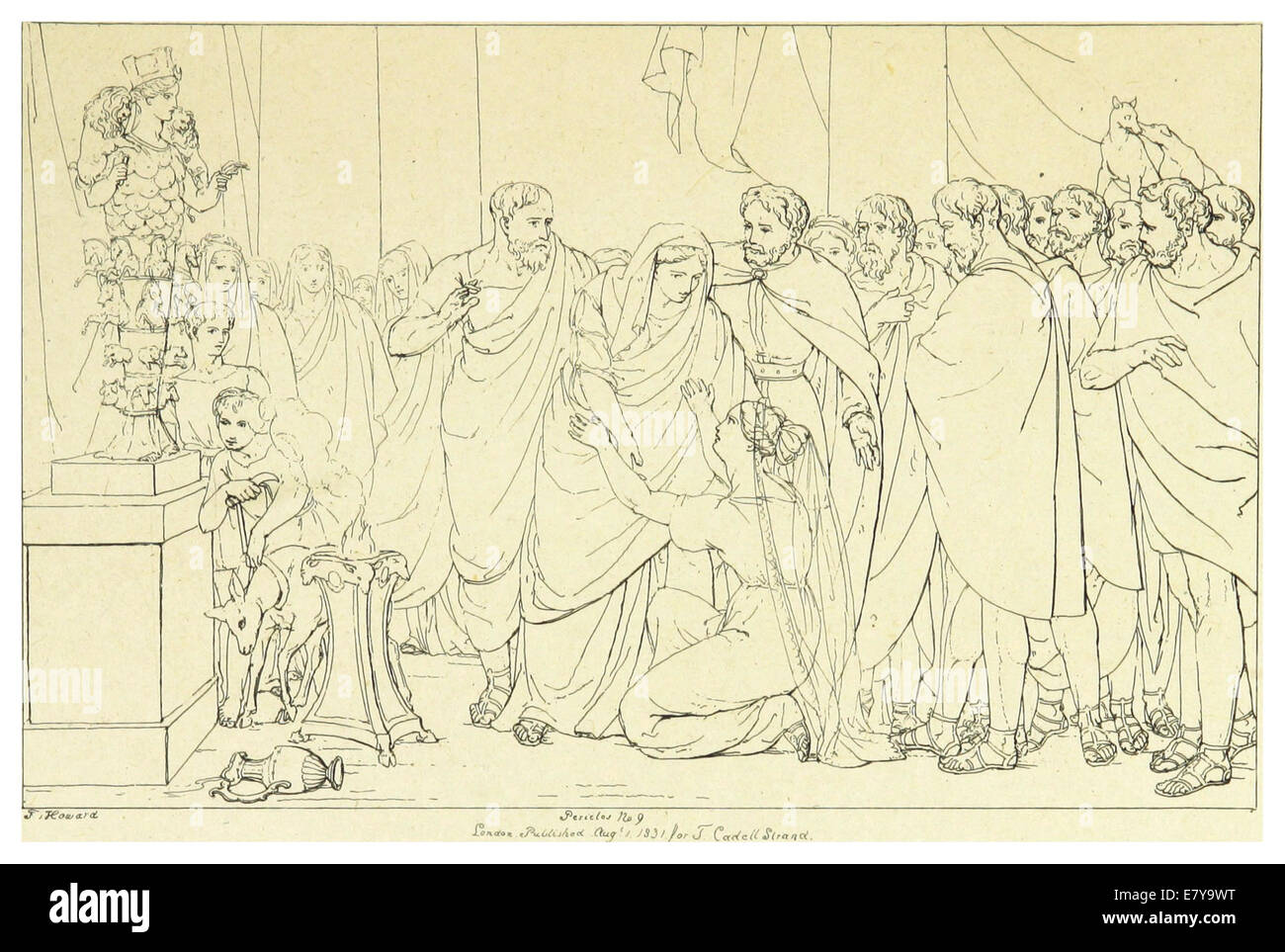 Howard(1828-33) Shakspeare, Perikles, Prinz von Tyrus, vol4, p303 Stockfoto