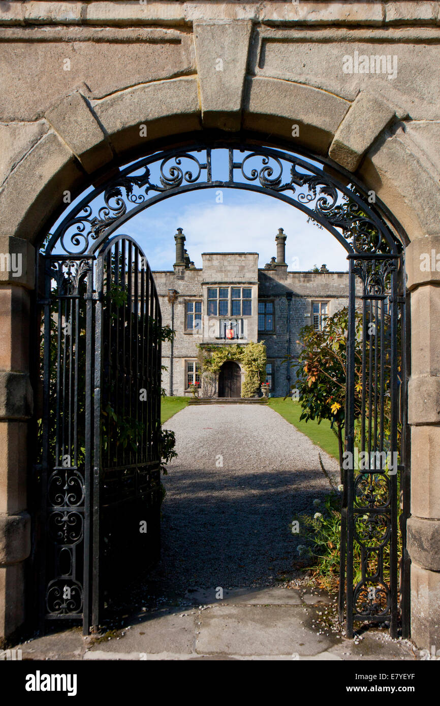 Tissington Hall, Tissington, Derbyshire, England Stockfoto