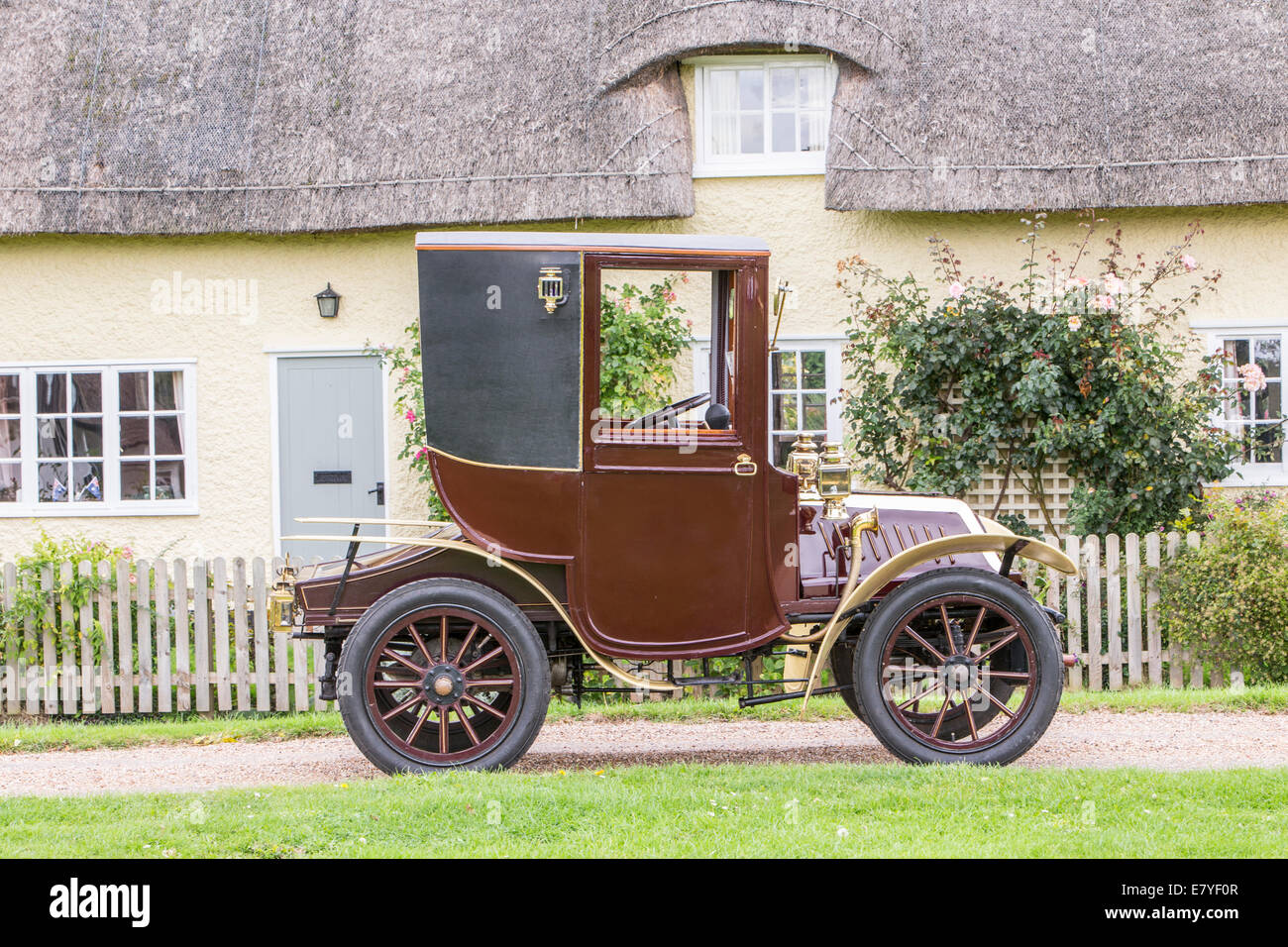 1904-de-Dion-Bouton, Coupé Brighton führen Vetran Auto Stockfoto