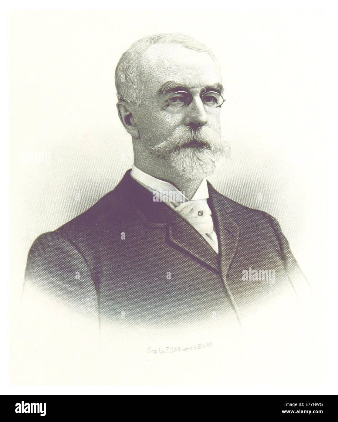 Webb(1892) p673 - Lincoln, Nathan S Stockfoto