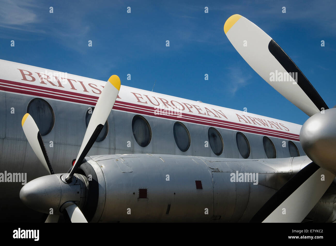 Vickers Viscount 701 British European Airways Stockfoto