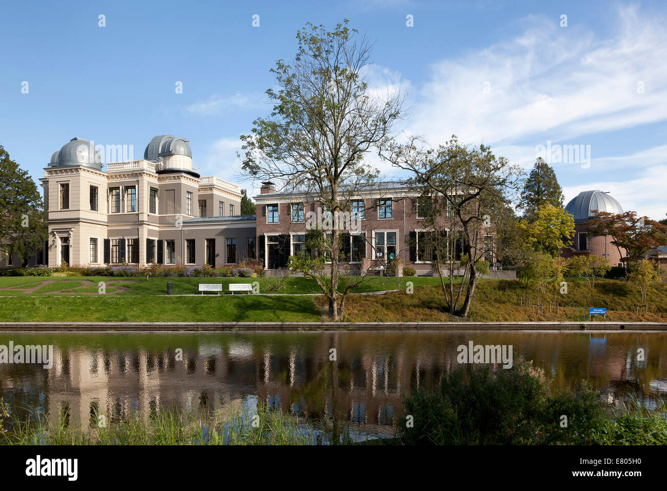 Observatorium des Hortus Botanicus in Leiden, Holland Stockfoto