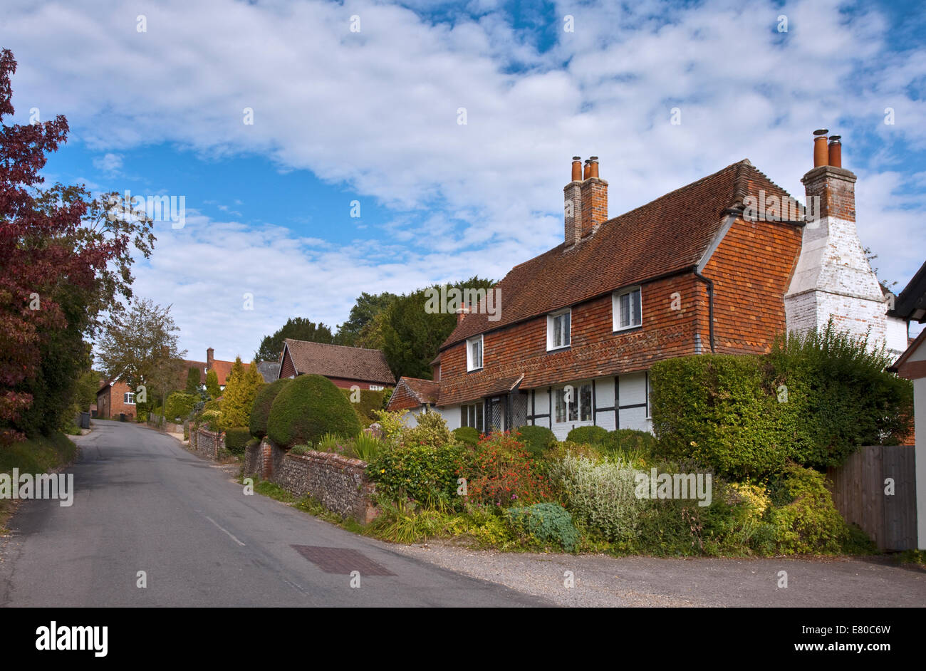 Dorf von Upton grau, Hampshire, England Stockfoto
