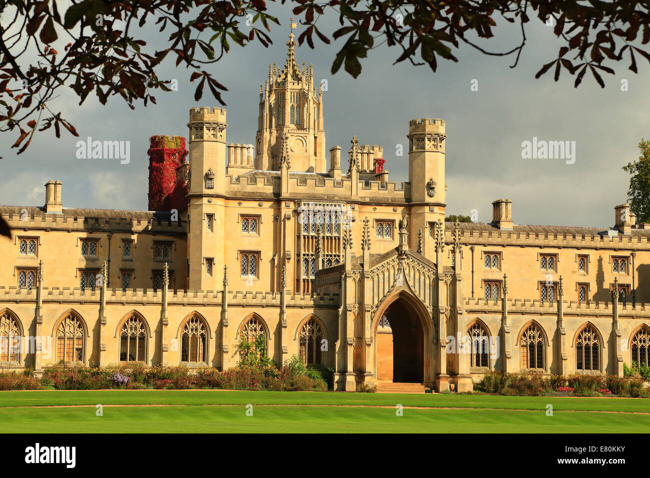 Str. Johns Hochschule, Cambridge, UK Stockfoto