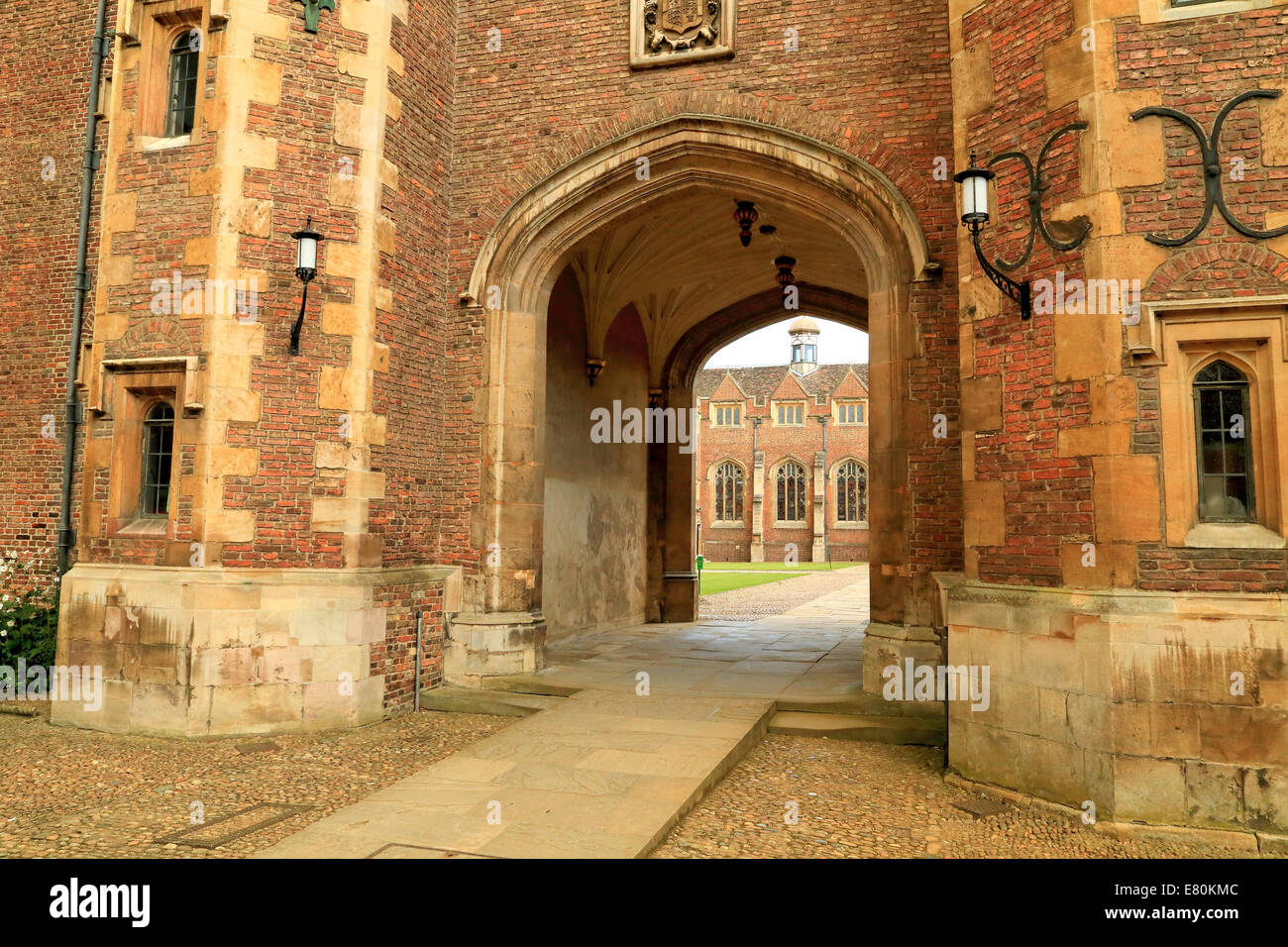 Str. Johns Hochschule, Cambridge, UK. Stockfoto