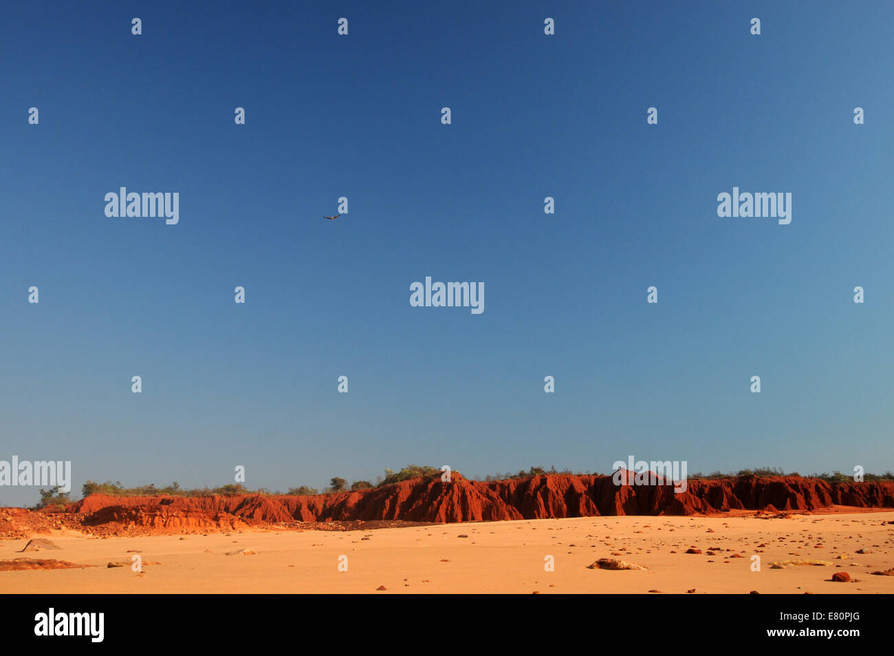 Wildnis-Strand von James Preispunkt, Dampier Peninsula, in der Nähe von Broome, Kimberley-Region, Western Australia Stockfoto