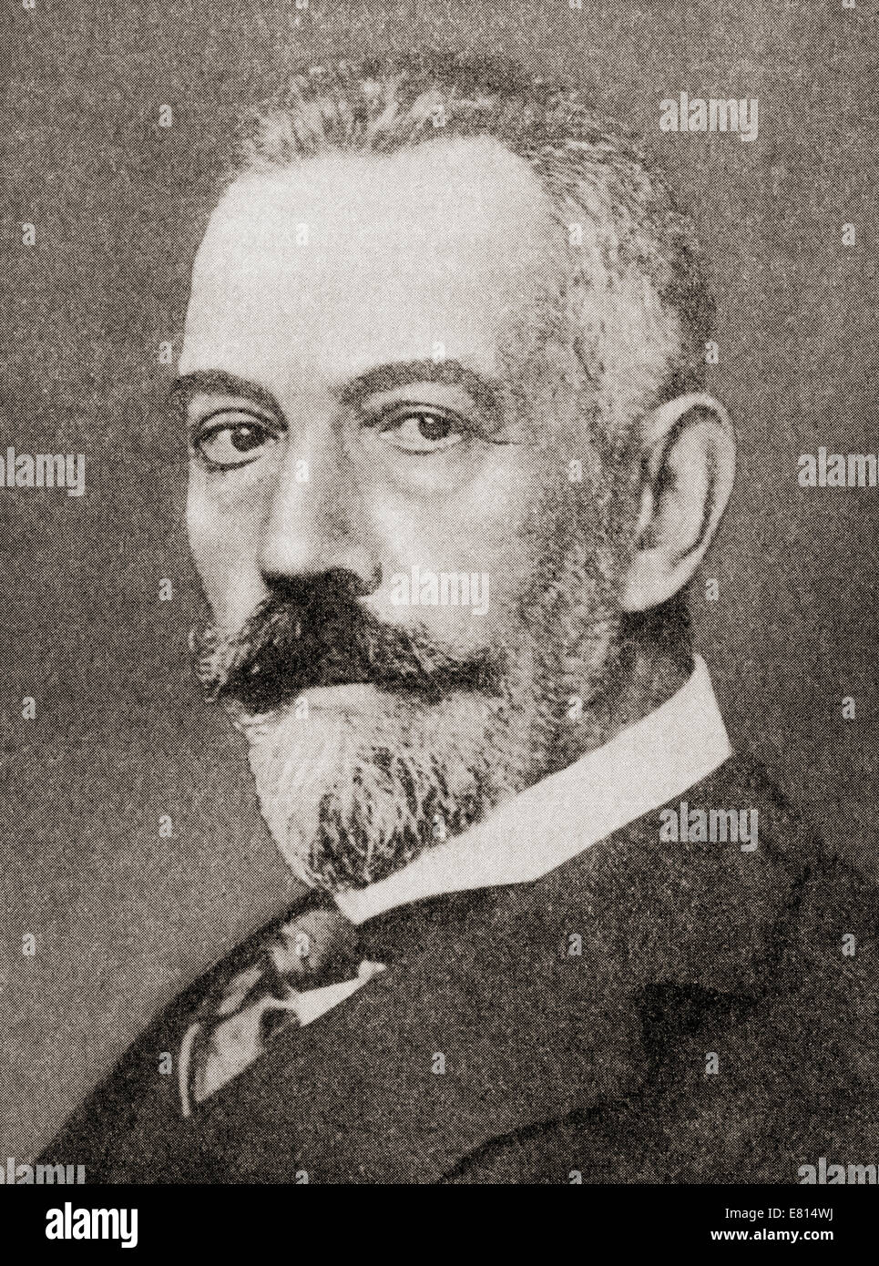Theobald Theodor Friedrich Alfred von Bethmann Hollweg, 1856 – 1921. Deutscher Politiker, Staatsmann Stockfoto