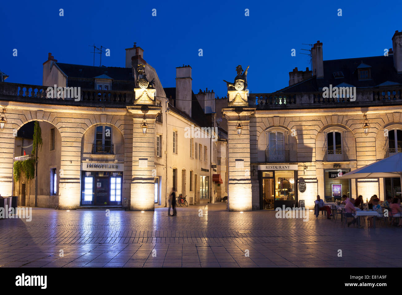 Platz der Befreiung, Departement Côte-d ' or, Bourgogne, Dijon, Frankreich Stockfoto