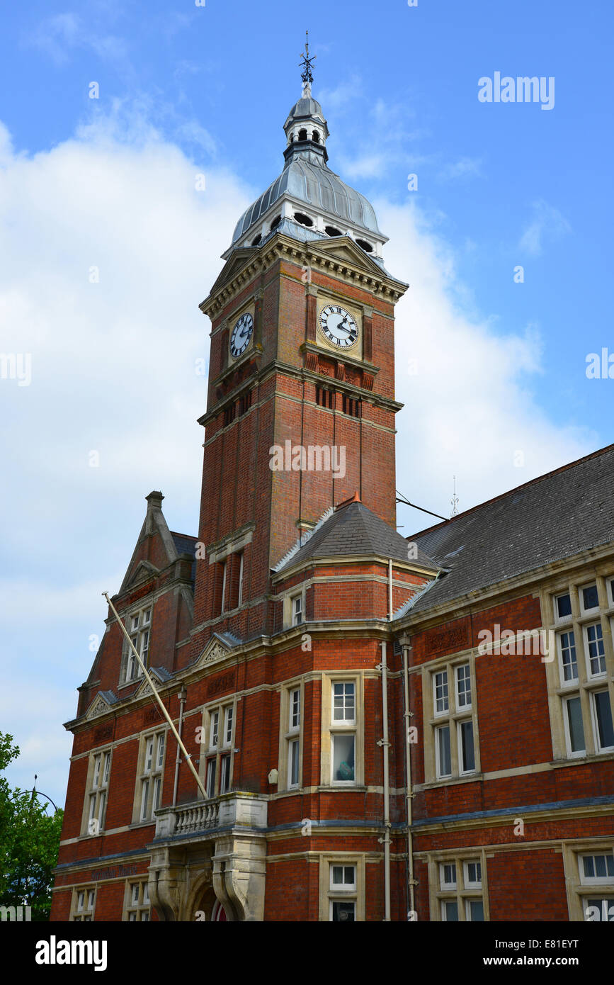 Altes Rathaus, Regent Circus, Swindon, Wiltshire, England, Vereinigtes Königreich Stockfoto
