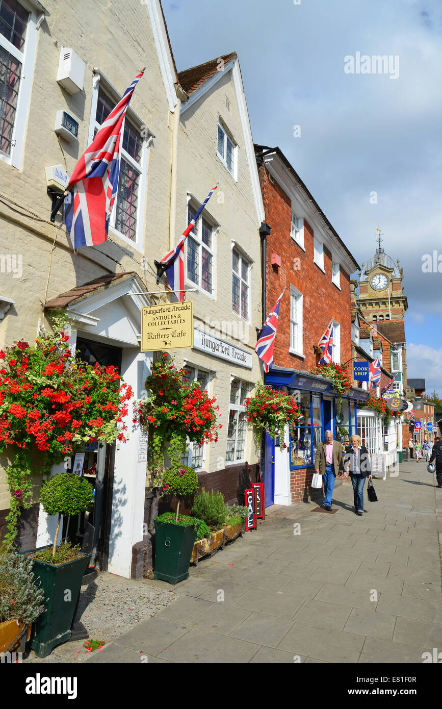 High Street, Newbury, Berkshire, England, Vereinigtes Königreich Stockfoto