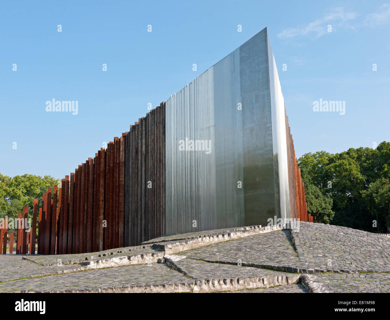 Denkmal der Revolution von 1956 im Stadtpark, Budapest, Ungarn Stockfoto