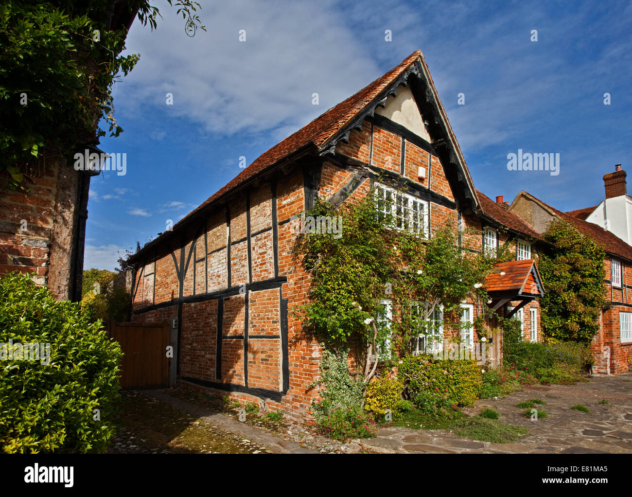 Ferienhaus, Greywell, Hampshire, England Stockfoto