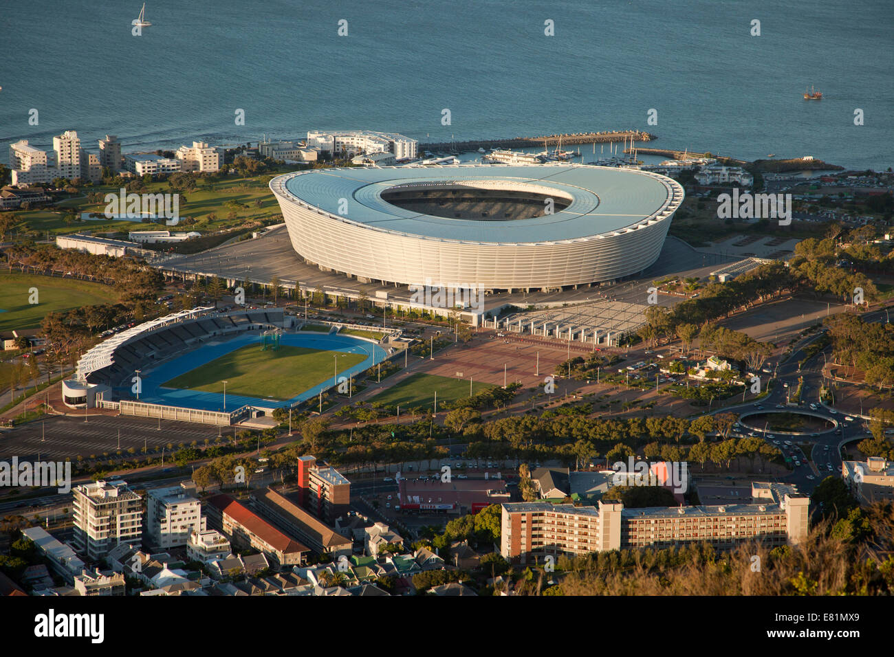 Green Point Stadion in Kapstadt, Westkap, Südafrika Stockfoto