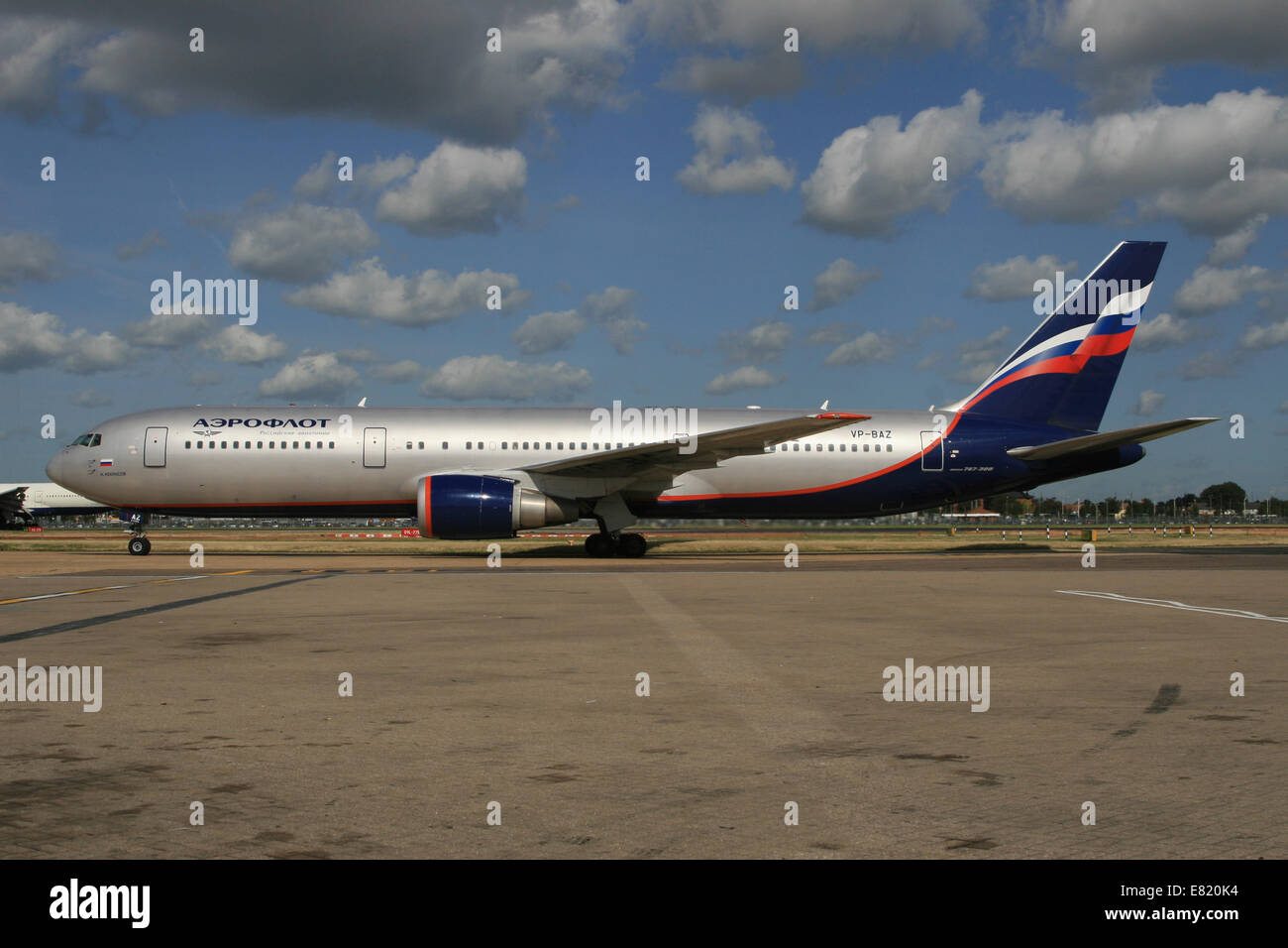 AEROFLOT BOEING 767 300 Stockfoto
