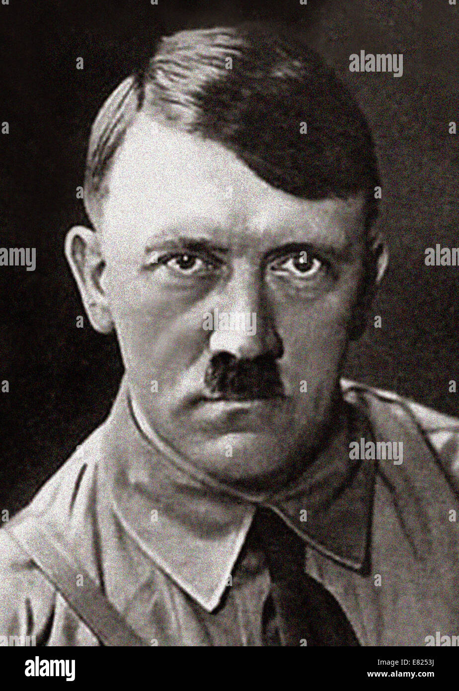 Adolf Hitler - Krieg Bild des deutschen Führers-. Adolf Hitler war ein Österreicher geboren, deutscher Politiker und Führer der NSDAP. Aus dem Archiv des Pressedienstes Portrait - Portrait ehemals Pressebüro Stockfoto