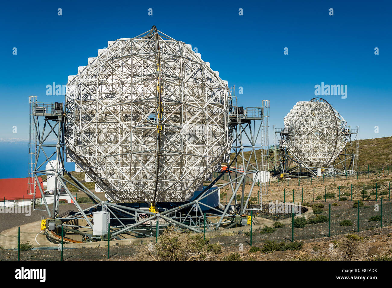 La Palma Observatorium Stockfoto