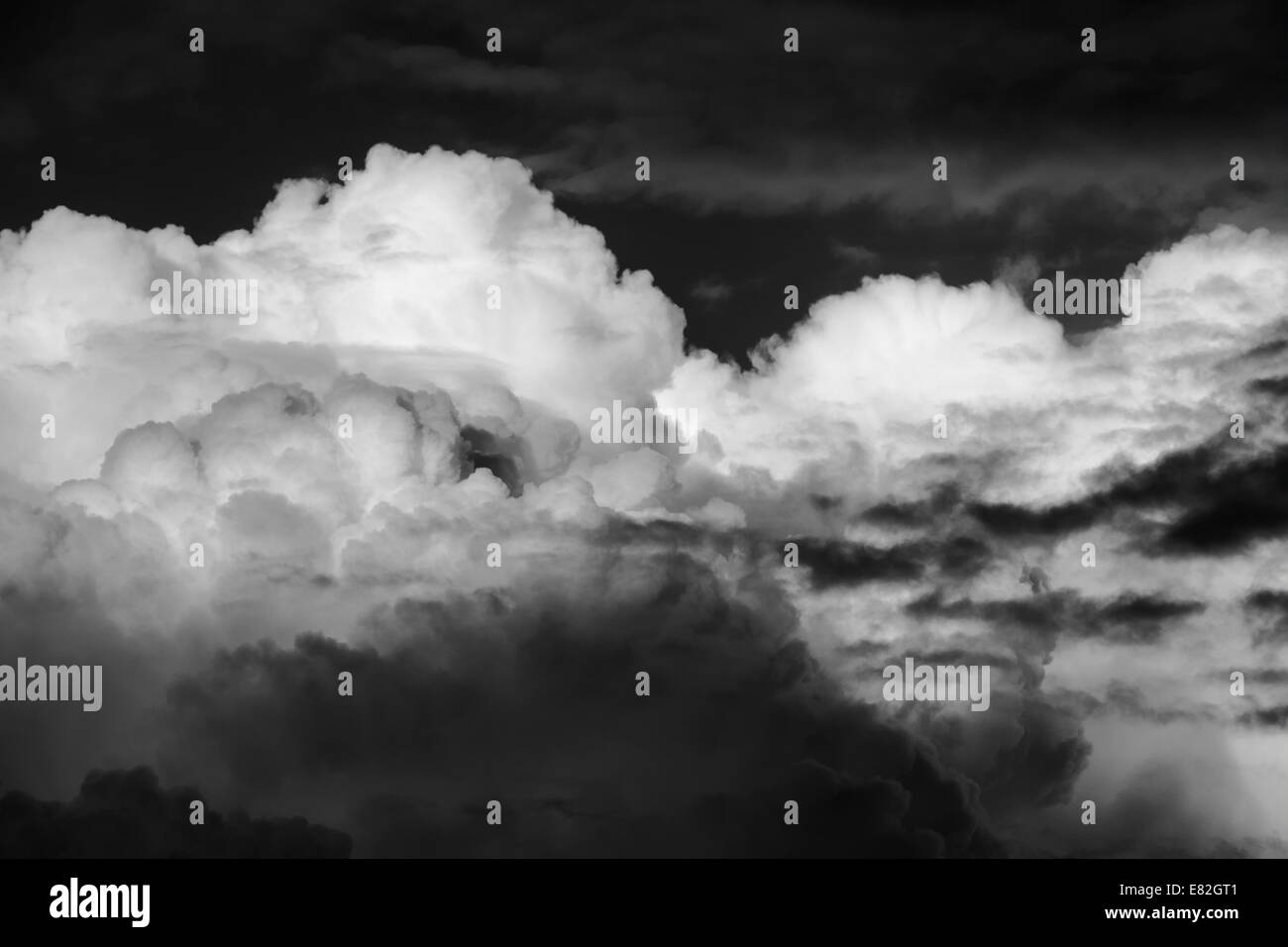Deutschland, Gewitterwolken Stockfoto