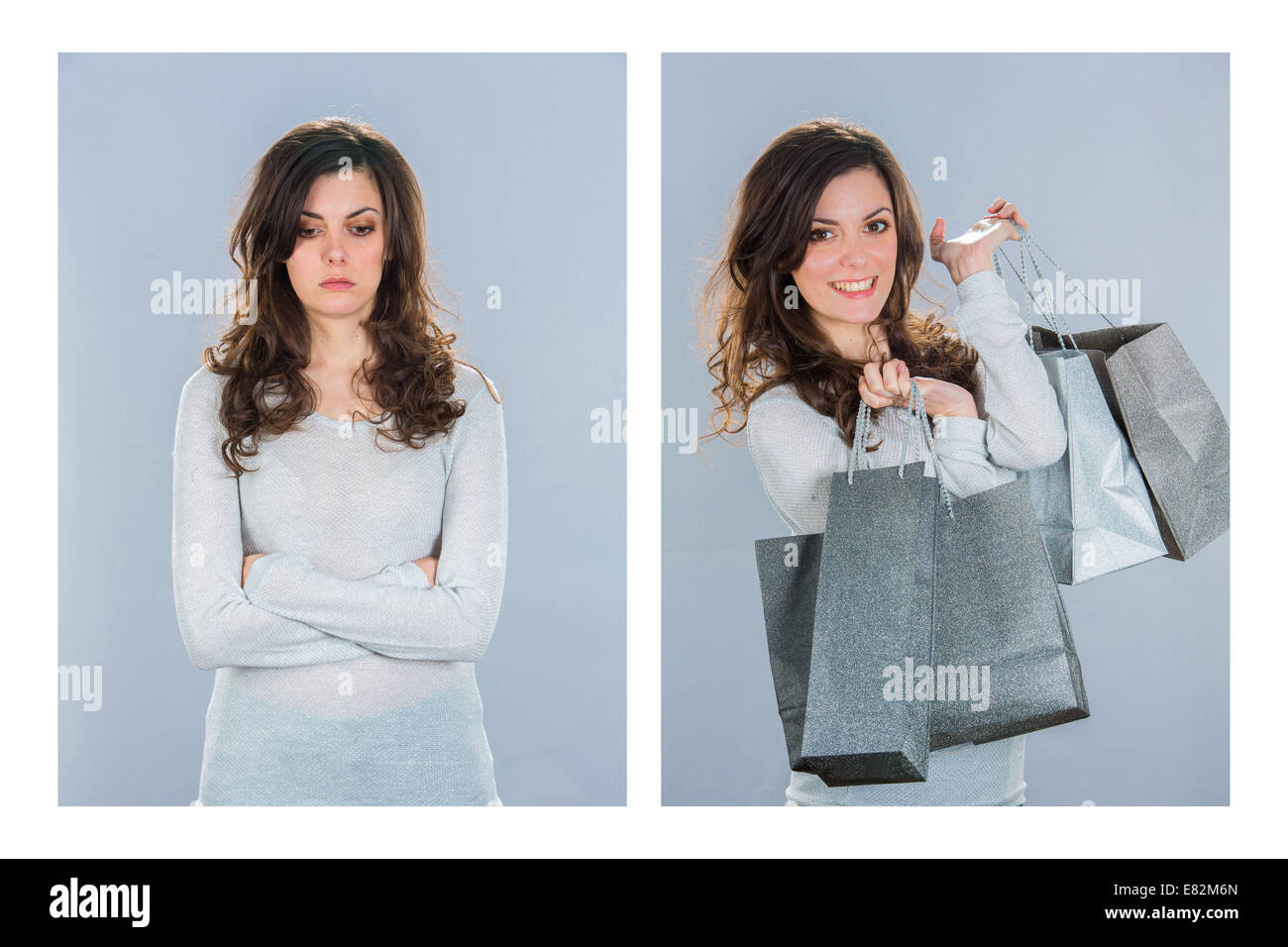 Konzeptbild von Persönlichkeitsstörungen. Stockfoto